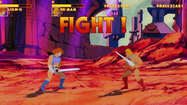 Il gioco arcade di He-Man è realtà screenshot del gioco arcade di He-Man