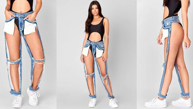 I jeans strappati I jeans da 168 dollari