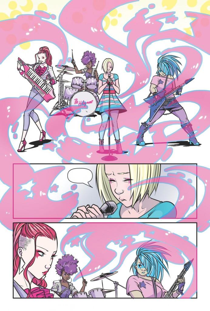 Immagine di preview dal fumetto di Jem e le Holograms
