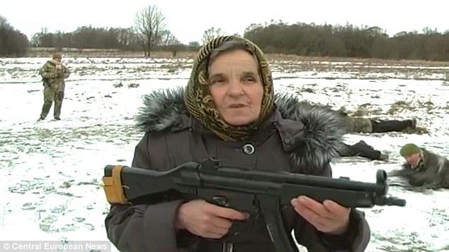Ekaterina Bilyik nell'esercito ucraino