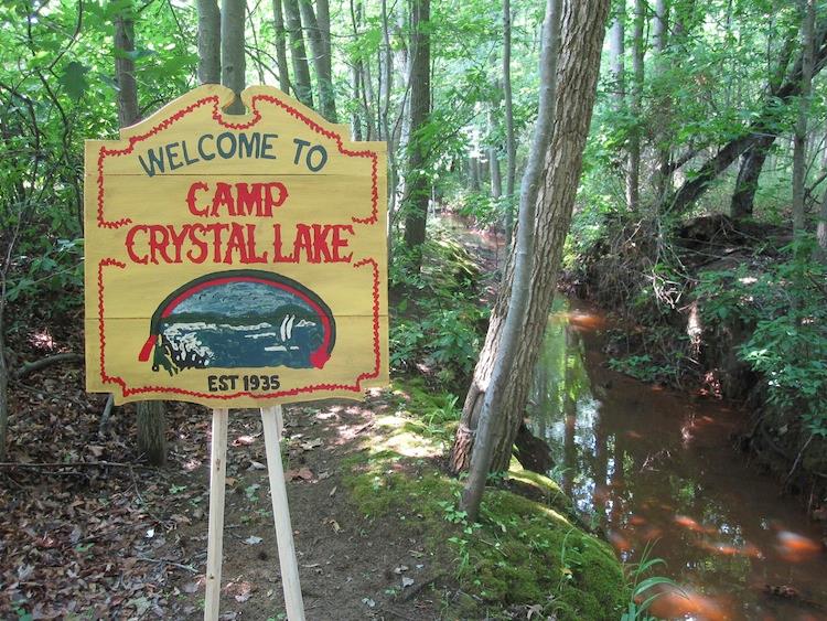 Il Camp Crystal Lake, set del film Venerdì 13