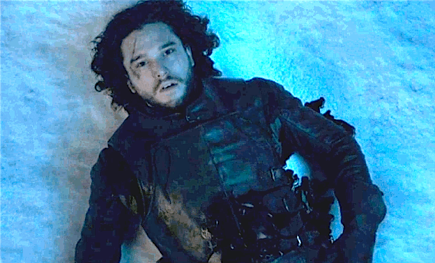 Gli occhi di Jon Snow cambiano colore prima della morte