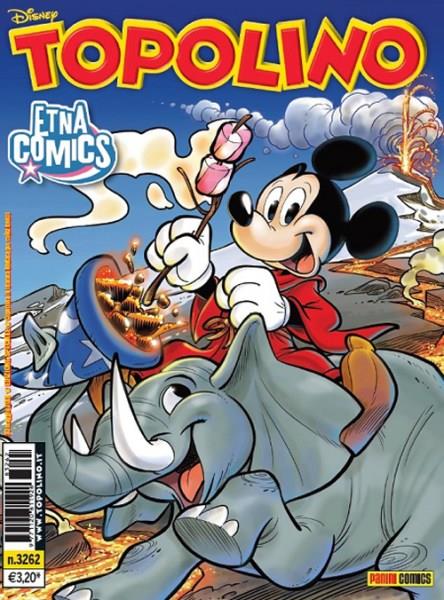 La foto della copertina di Topolino n.3262