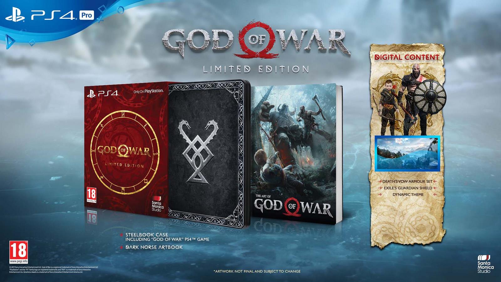 La Limited Edition di God of War