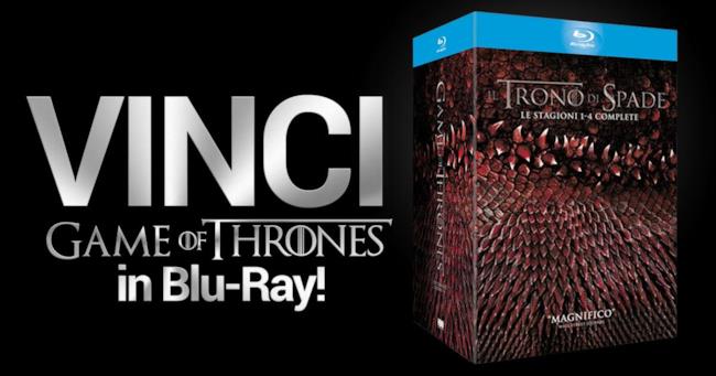 Partecipa al concorso e vinci il cofanetto con le prime 4 stagioni di Game of Thrones FlopTV mette in palio il cofanetto Blu-Ray con le prime quattro stagioni di Game of Thrones