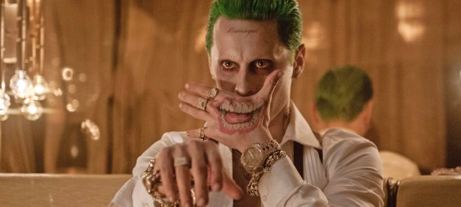 Jared Leto in lista per il premio di miglior cattivo agli MTV Movie &TV Awards Jared Leto nei panni di Joker in Suicide Squad