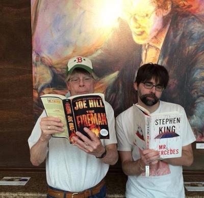Stephen King e suo figlio Joe Hill