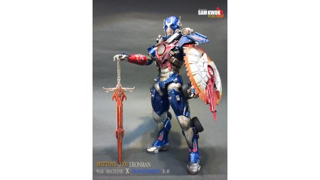 L'armatura di Iron Man ispirata ai Transformer