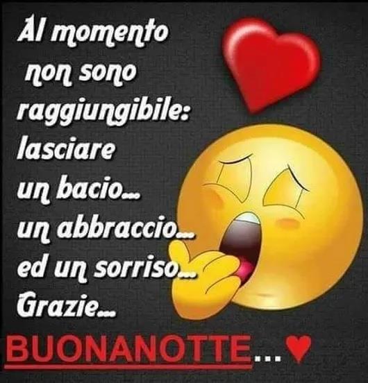 Un augurio divertente per la buonanotte