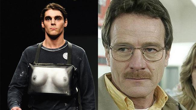 RJ Mitte da Breaking Bad alla passerella milanese Walter White e RJ Mitte
