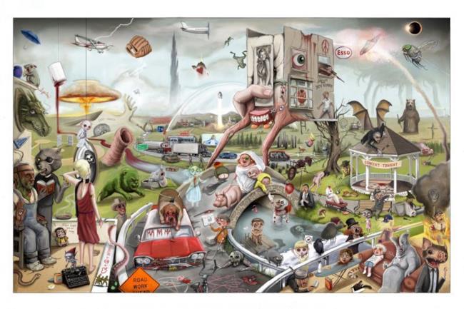 Il bellissimo poster con i 171 riferimenti alle opere di Stephen King