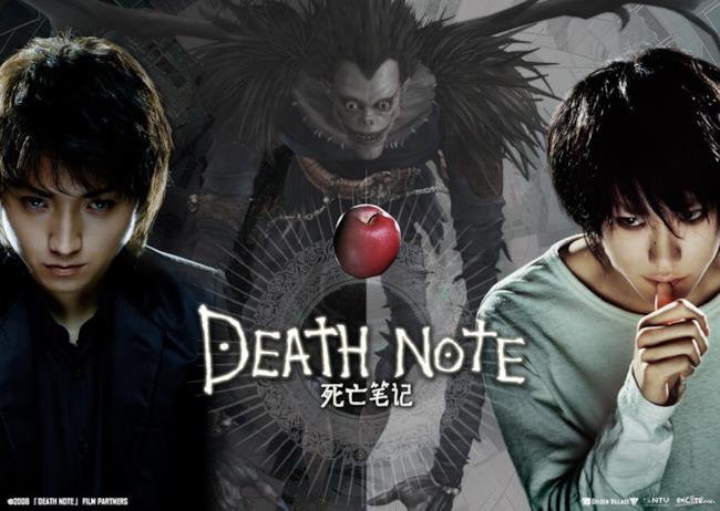 Poster dei film live-action di Death Note