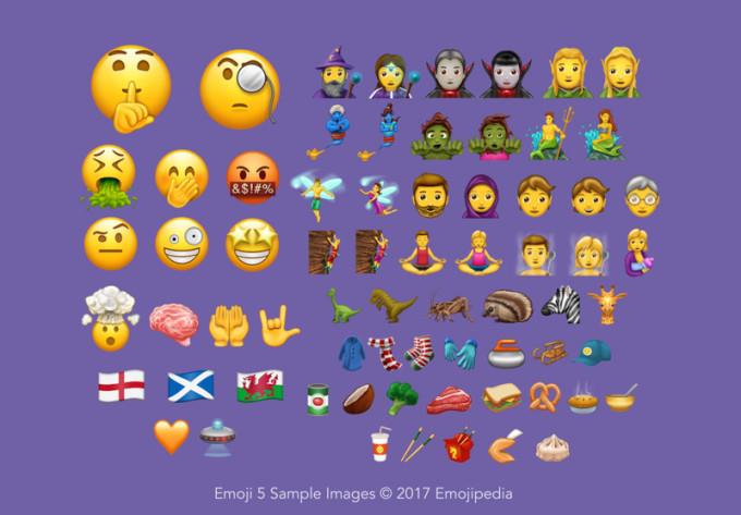 Le nuove emoji in arrivo con Unicode 10.0