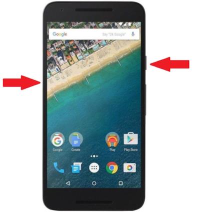 La combinazione di tasti per fare uno screenshot su telefoni android