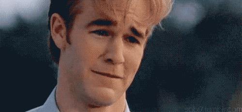 GIF Dawson pianto