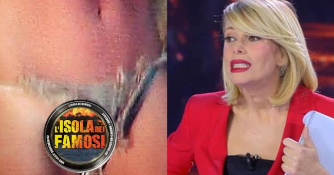 Alessia Marcuzzi e le parti intime di Cecilia Rodriguez
