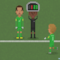 Versione 8-bit di Tim Krul che sostituisce Jasper Cillessen
