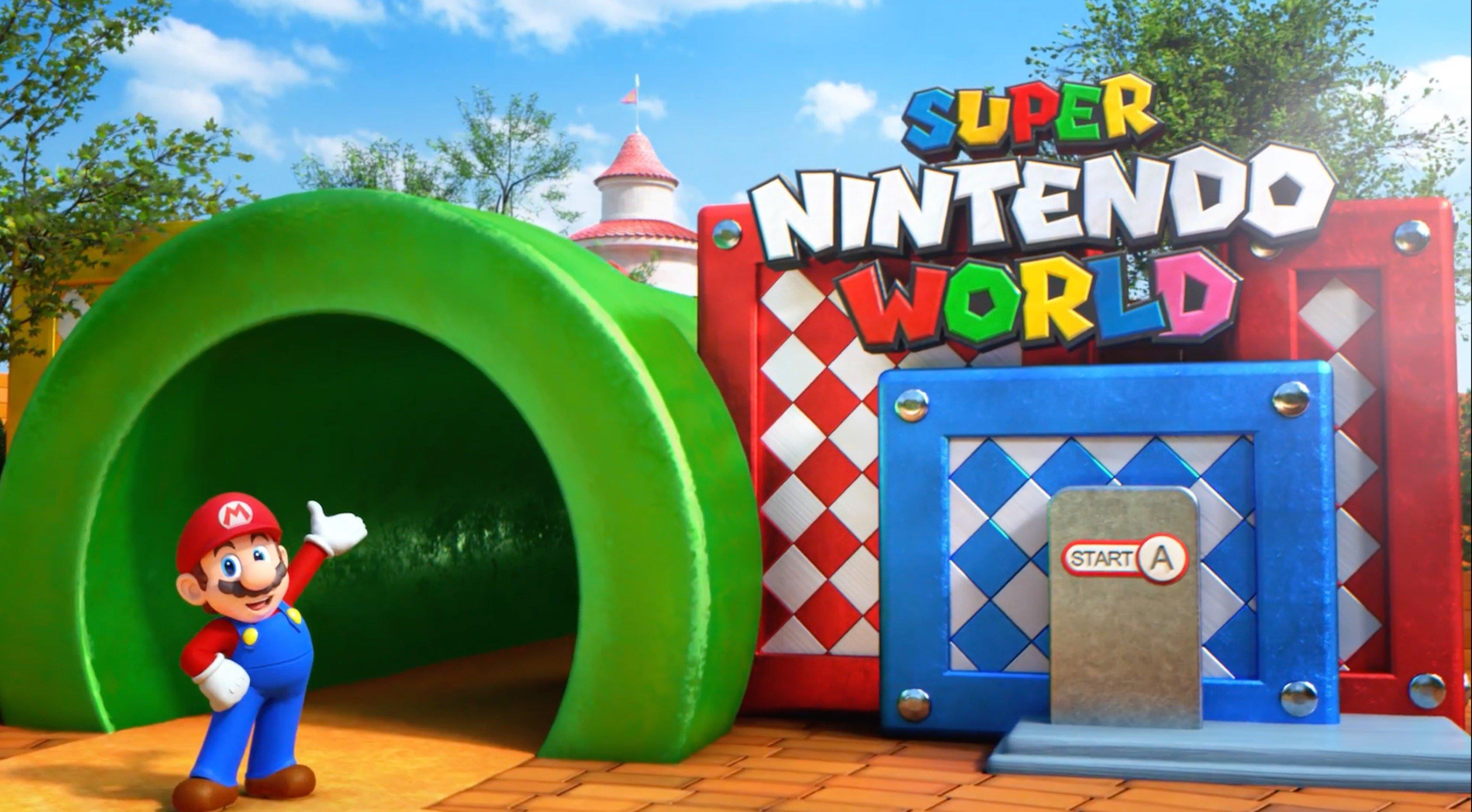 Il possibile ingresso al parco divertimenti Super Nintendo World