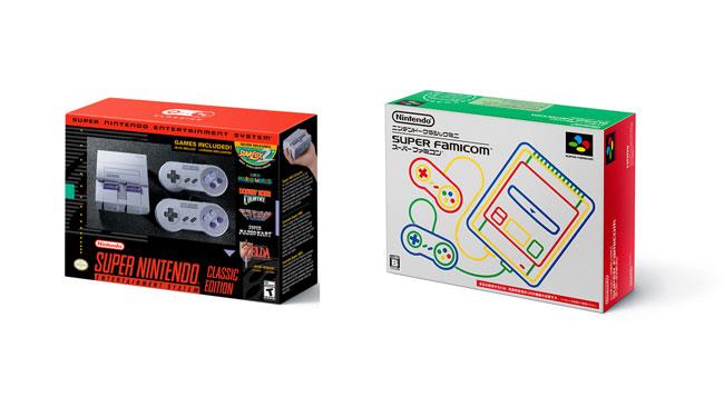 Nintendo , è ufficiale il Super Nintendo Mini Le due versioni, americana e giapponese, del Super Nintendo Mini