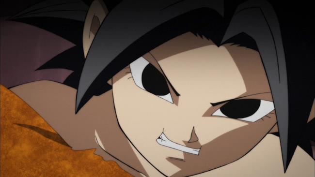 La nuova saiyan Caulifla, da poco apparsa in Dragon Ball Super La saiyan Caulifla di Dragon Ball Super