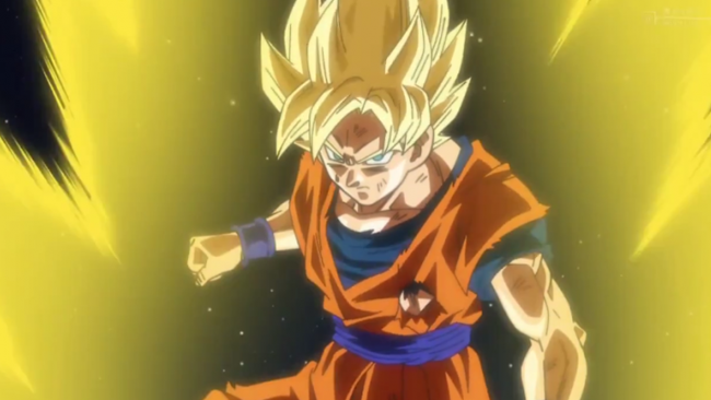 Ecco il motivo per cui i Super Saiyan hanno i capelli biondi Goku trasformato in Super Saiyan