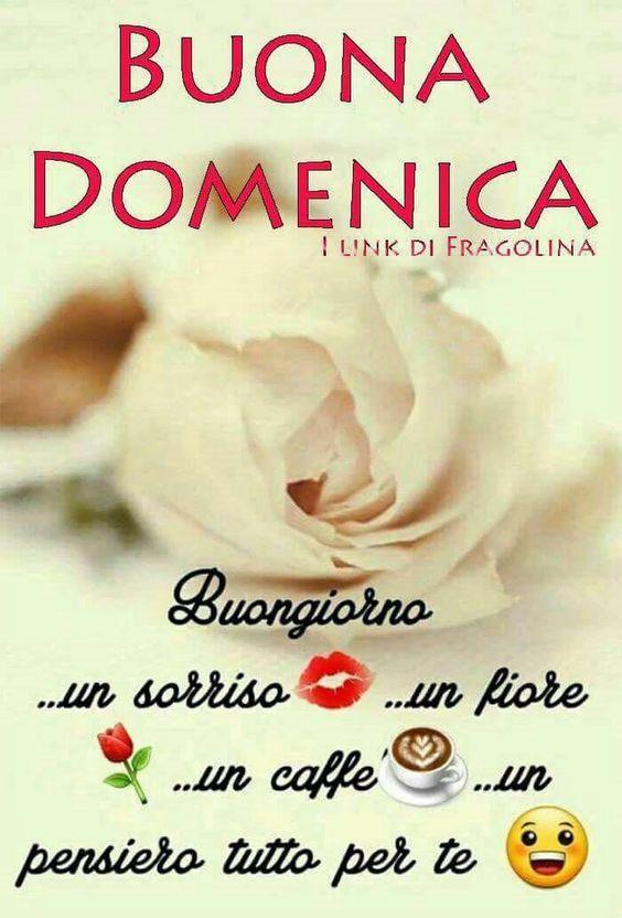 Un frase d'amore per la buona domenica