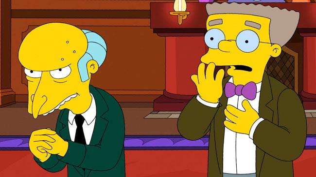 Il coming out di Smithers e tutte le anticipazioni della stagione 27 dei Simpson Il signor Burns e Waylon Smithers nei simpson
