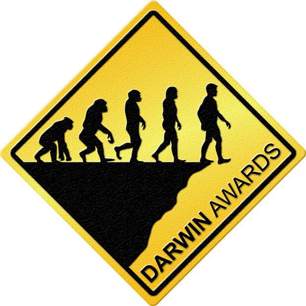 Uomini idioti: la conferma scientifica Logo Darwin Awards