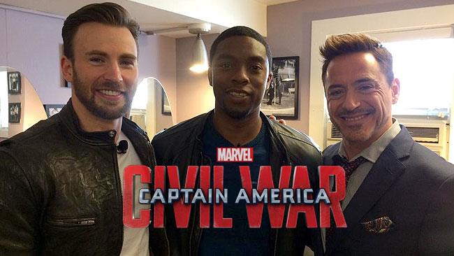 Nuovi spoiler su Capitan America: Civil War rivelano novità su Pantera Nera e Ant-Man Gli attori interpreti di Civil War