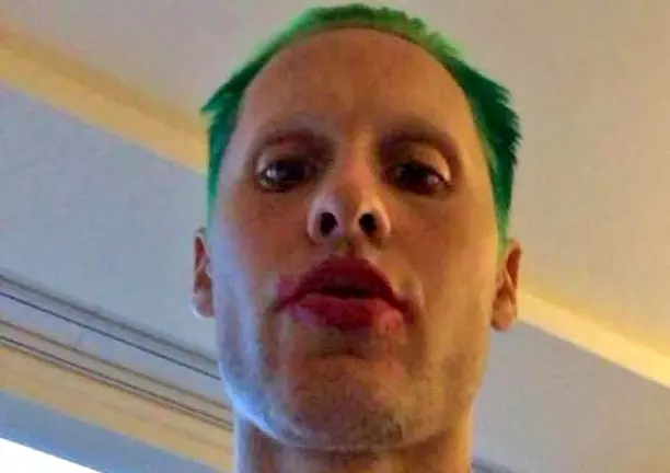 jared leto truccato da joker