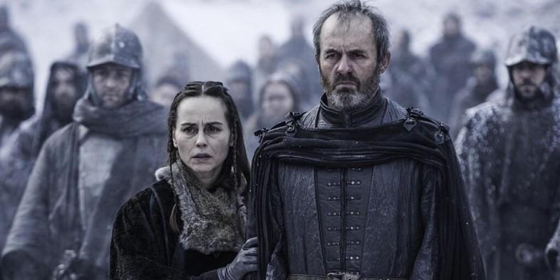 Stannis e Selyse Baratheon in Game fo Thrones