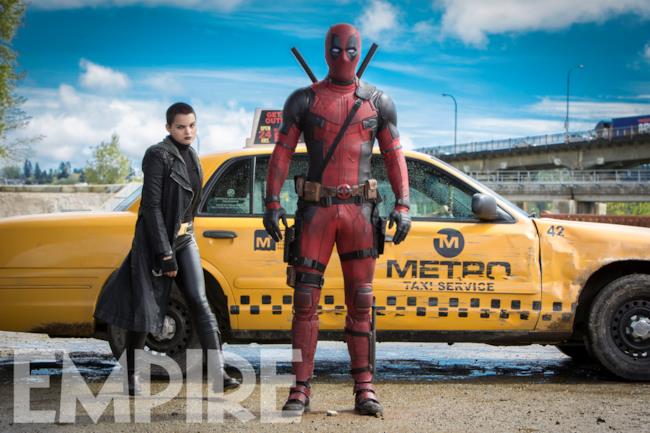 Immagine ufficiale di Deadpool su Empire Magazine