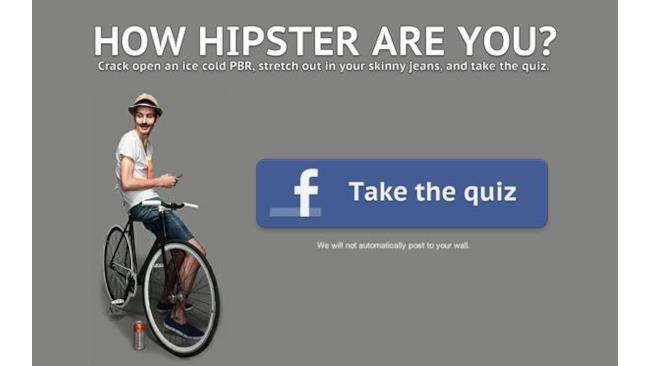 Hipster-test-facebook