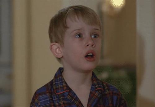 GIF Kevin scioccato