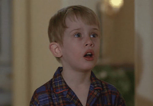 GIF Kevin scioccato