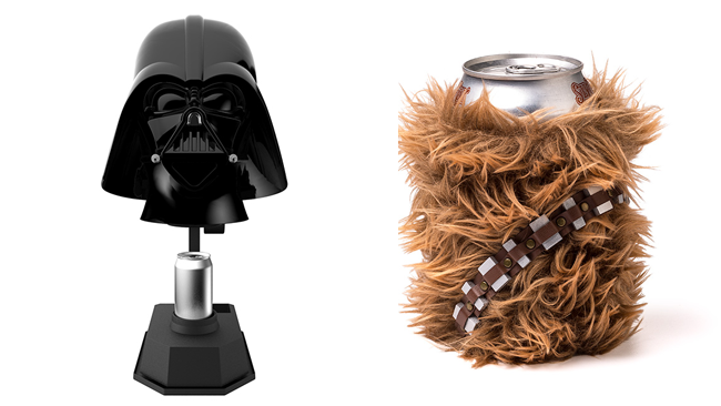 Darth Vader e Chewbacca tengono al fresco le tue bibite coi can cooler I can cooler di Darth Vader e Chewbacca