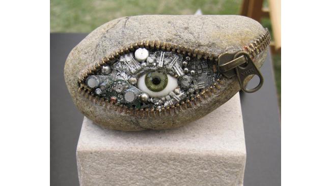 Scultura realistica: occhio
