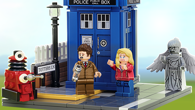 Il set LEGO ufficiale di Doctor Who è in arrivo Le immagini del progetto presentato da Andrew Clark per il set di Doctor Who