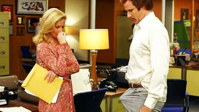 L'app che determina il tuo stato di salute in base all'erezione Will Ferrell in Anchorman - La leggenda di Ron Burgundy