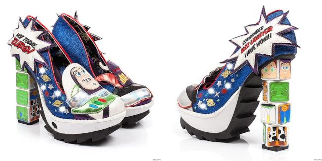Le vistose scarpe con i tacchi di Toy Story Sono orribili