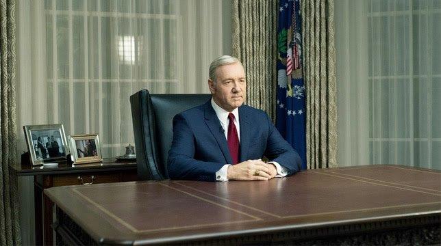 Un frame d House of Cards