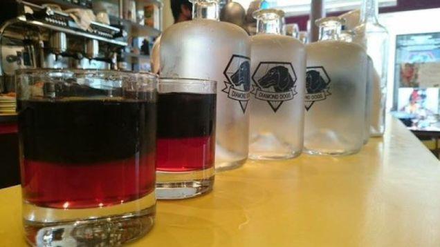 I drink serviti nel ristorante di Metal Gear Solid