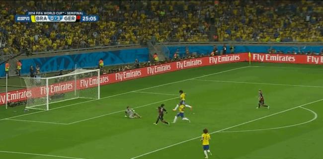 Goal di Toni Kroos contro il Brasile ai Mondiali 2014