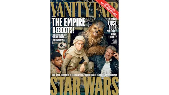 La copertina di Vanity Fair dedicata a Star Wars 7