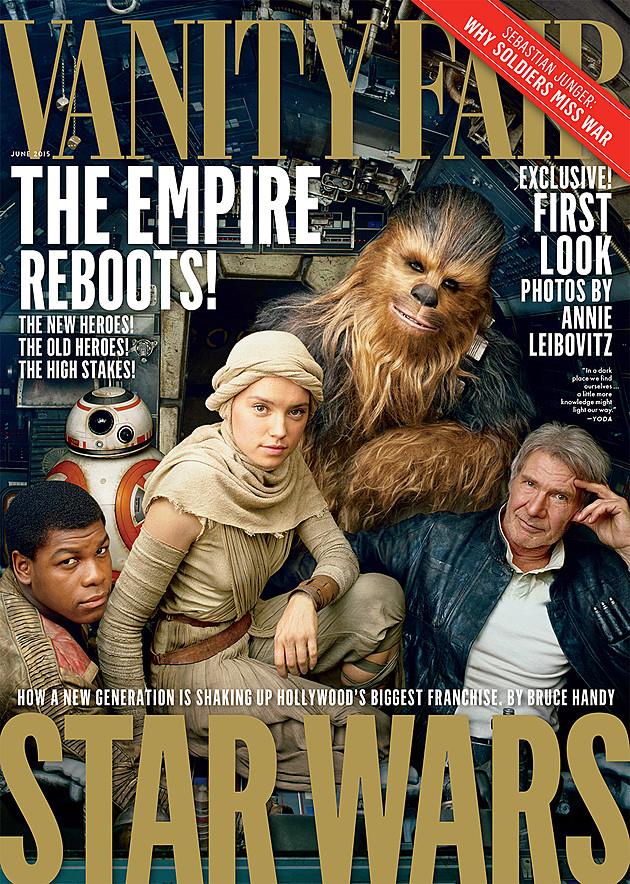 La copertina di Vanity Fair dedicata a Star Wars 7