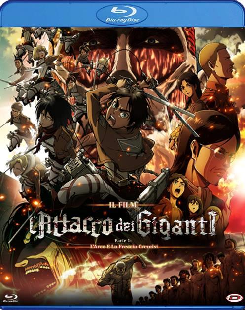 Il Bly Ray del primo film dell'Attacco dei Giganti arriva a luglio