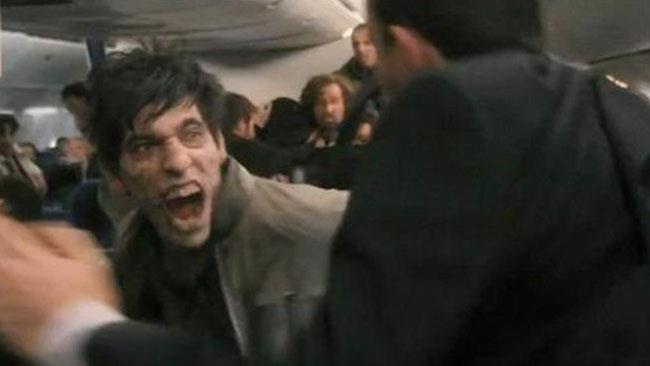 The Walking Dead porta gli zombie su un aereo in volo in un'episodio speciale Uno zombie su un aereo nell'episodio speciale di The Walking Dead