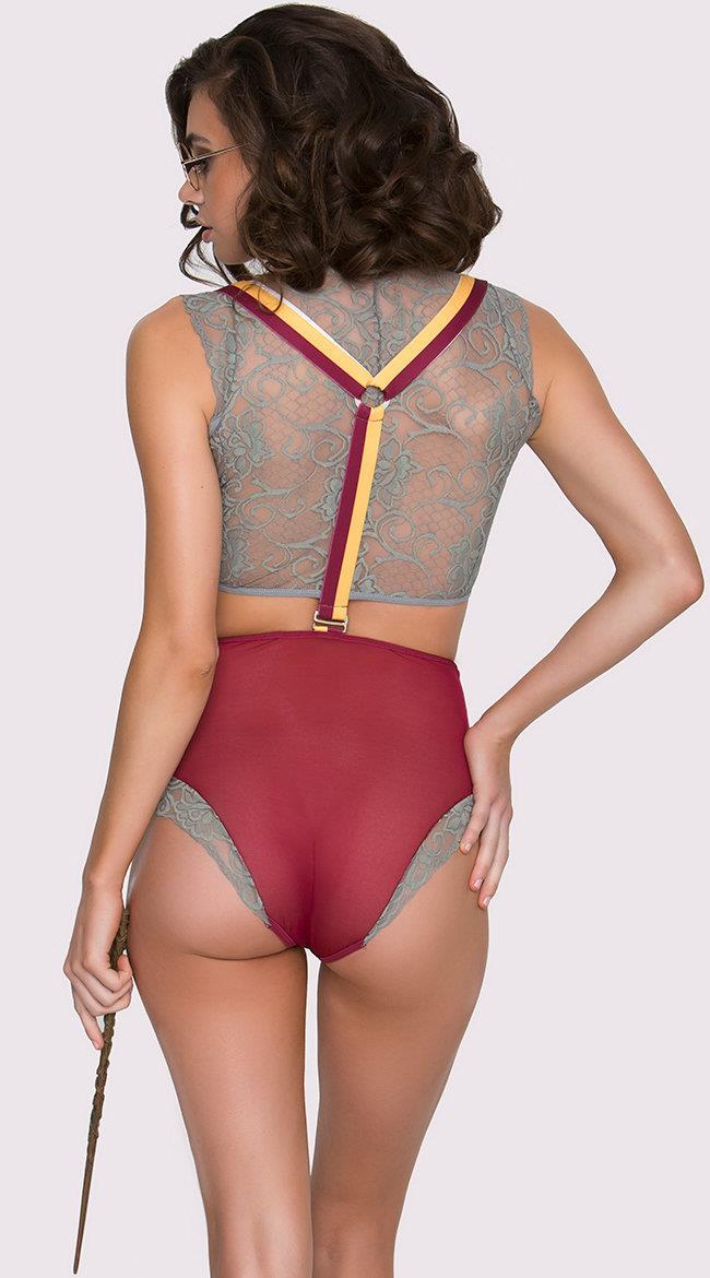 Ecco il set di lingerie visto da dietro