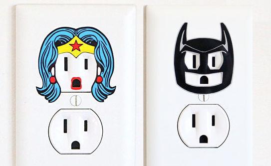 Gli sticker dei personaggi DC
