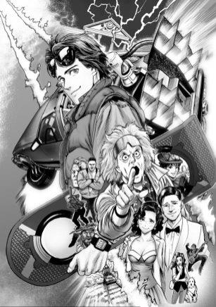 Una tavola del manga